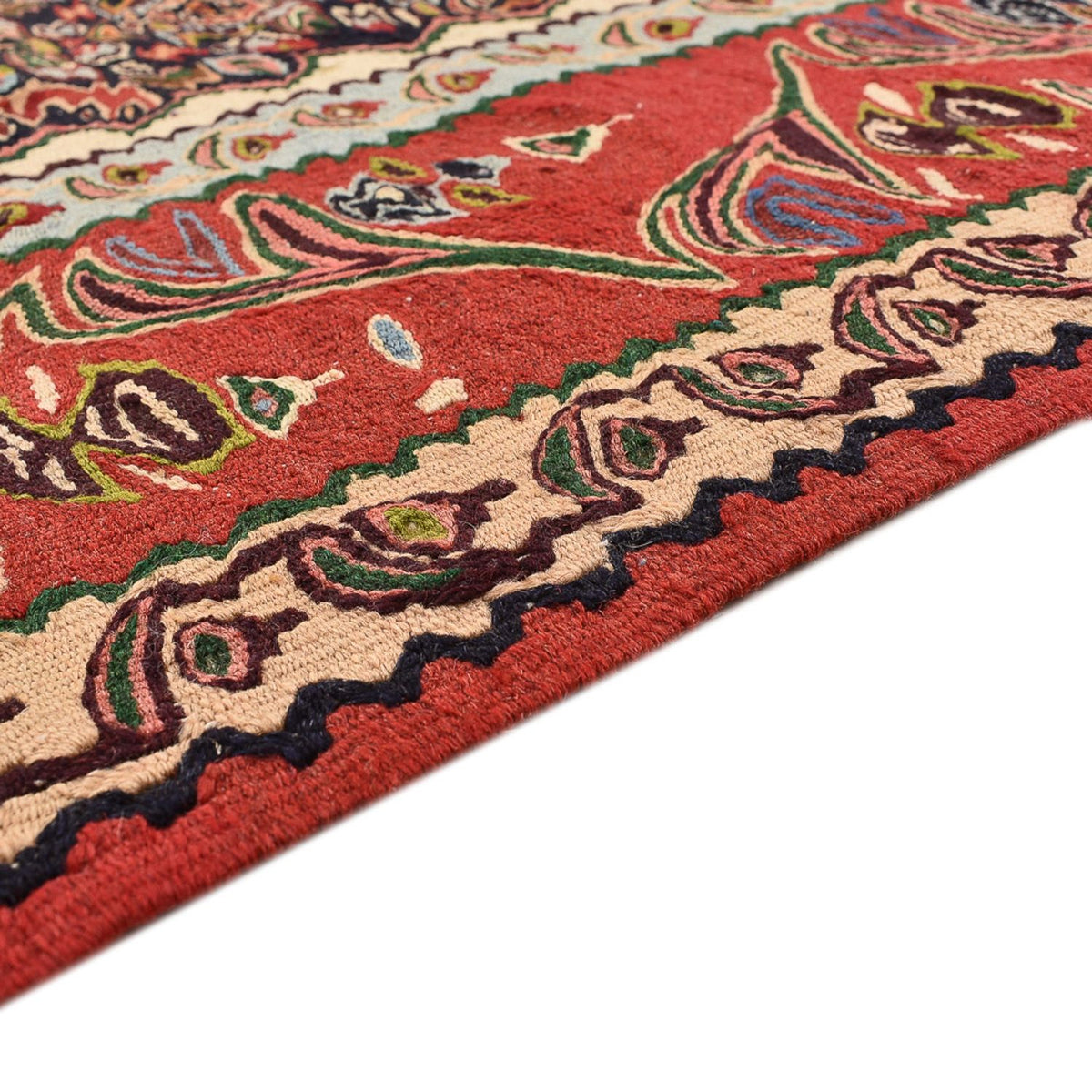 Kelim Carpet - orientalisk matta - 287 x 203 cm - terrakotta
