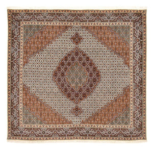 Persisk matta - Tabriz - Royal kvadrat  - 203 x 200 cm - sand