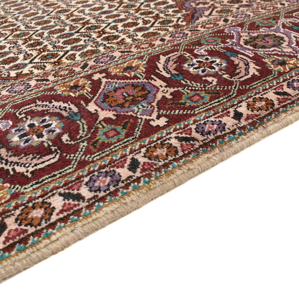 Persisk matta - Tabriz - Royal kvadrat  - 204 x 200 cm - brun