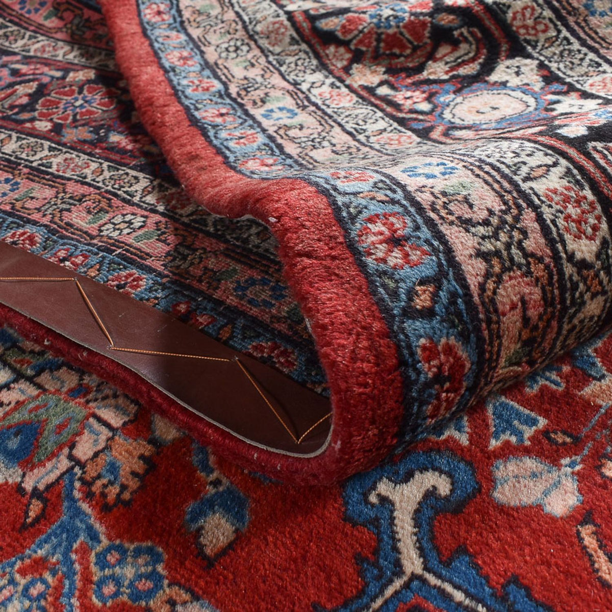 Persisk matta - Bijar - 441 x 310 cm - röd