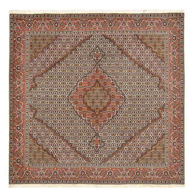 Persisk matta - Tabriz - Royal kvadrat  - 210 x 206 cm - rost