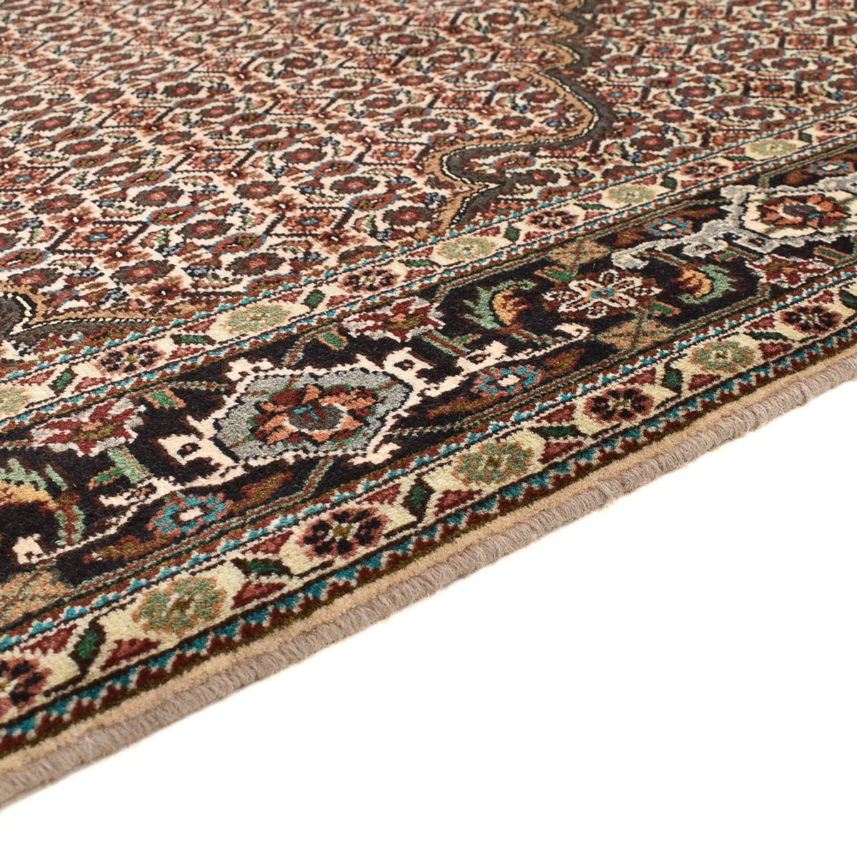 Persisk matta - Tabriz - Royal kvadrat  - 205 x 204 cm - brun