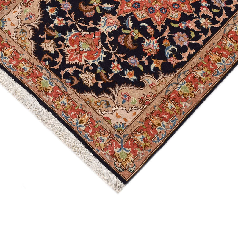 Runner Persisk matta - Tabriz - Royal - 380 x 75 cm - mörkblå