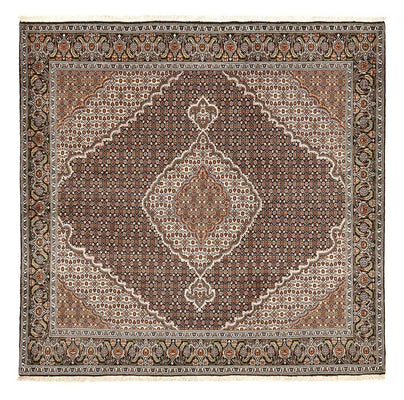 Persisk matta - Tabriz - Royal kvadrat  - 207 x 205 cm - brun