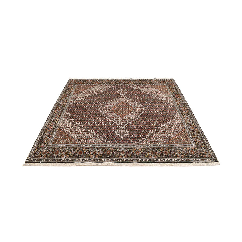 Persisk matta - Tabriz - Royal kvadrat  - 207 x 205 cm - brun