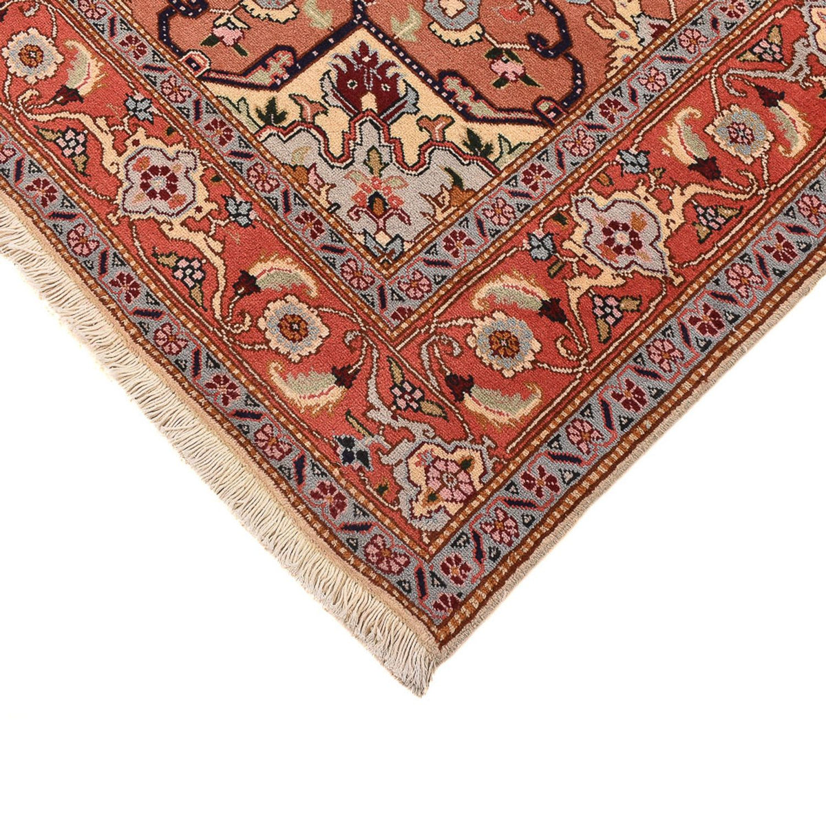 Persisk matta - Nomadic kvadrat  - 200 x 200 cm - grädde