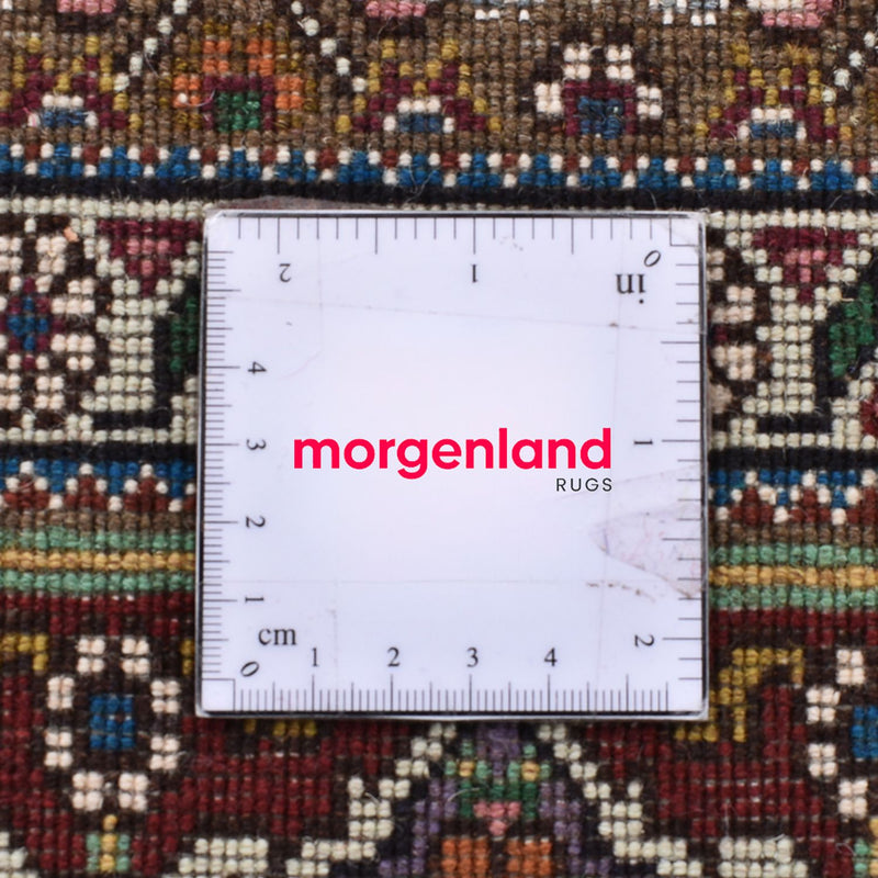 Persisk matta - Tabriz - Royal kvadrat  - 208 x 198 cm - ljusbrun