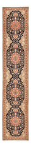 Runner Persisk matta - Tabriz - Royal - 380 x 75 cm - mörkblå