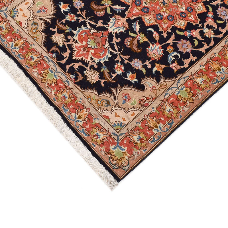 Runner Persisk matta - Tabriz - Royal - 380 x 75 cm - mörkblå