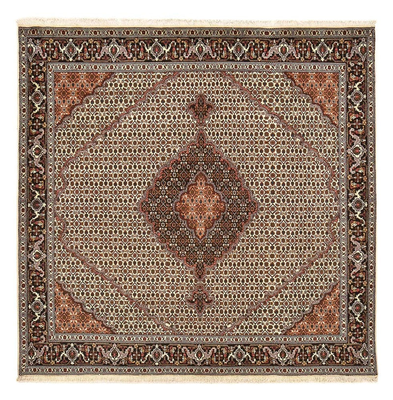 Persisk matta - Tabriz - Royal kvadrat  - 208 x 200 cm - sand