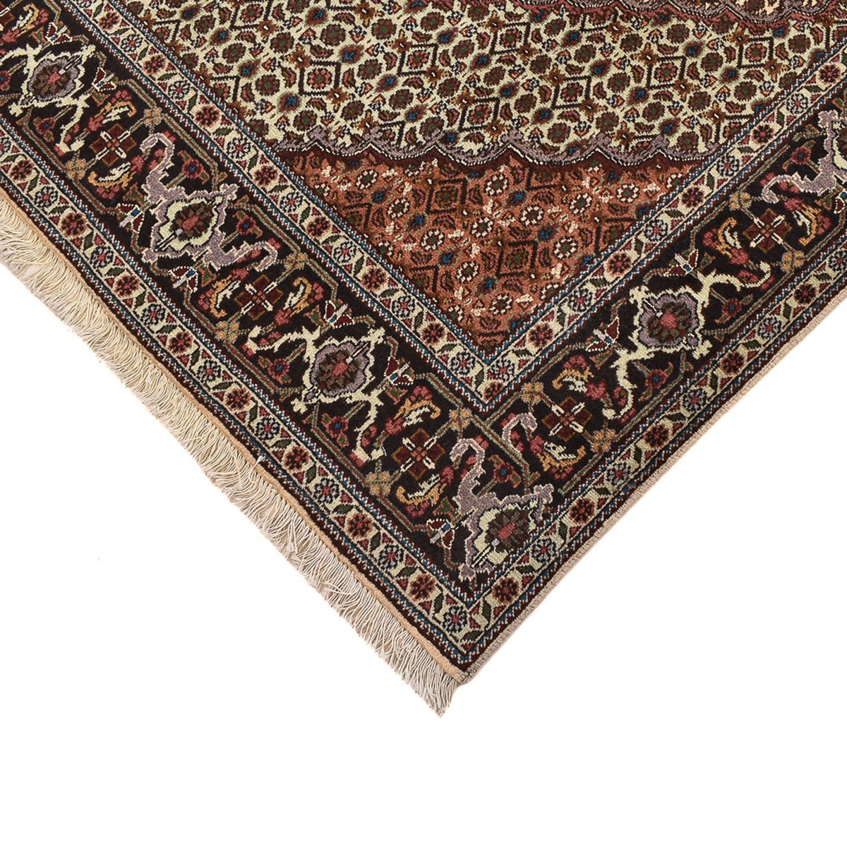 Persisk matta - Tabriz - Royal kvadrat  - 208 x 200 cm - sand