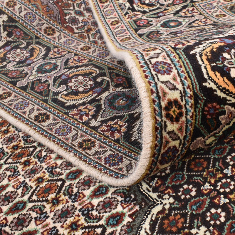 Persisk matta - Tabriz - Royal kvadrat  - 206 x 202 cm - ljusbrun