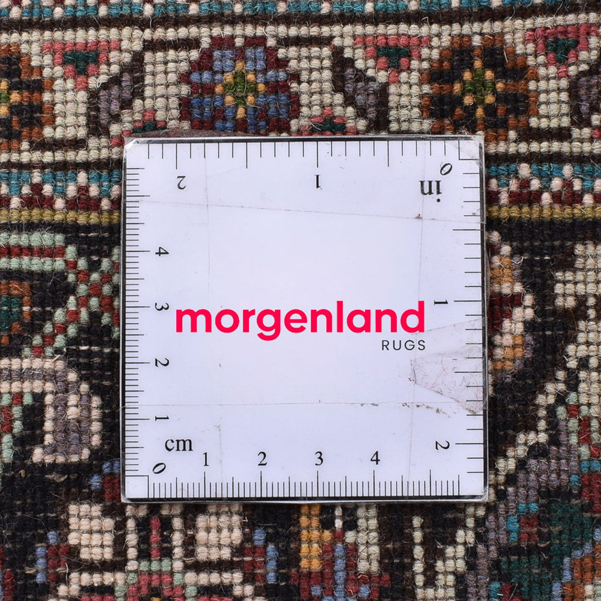 Persisk matta - Tabriz - Royal kvadrat  - 206 x 202 cm - ljusbrun