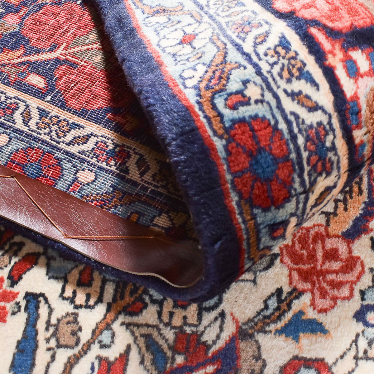 Persisk matta - Bijar - 322 x 225 cm - sand