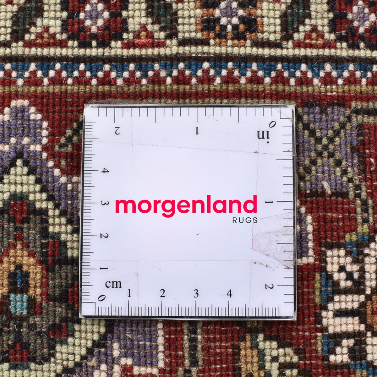 Persisk matta - Tabriz - Royal kvadrat  - 204 x 198 cm - ljusbrun