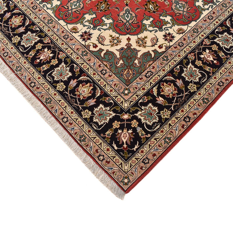 Persisk matta - Tabriz - Royal kvadrat  - 204 x 200 cm - röd