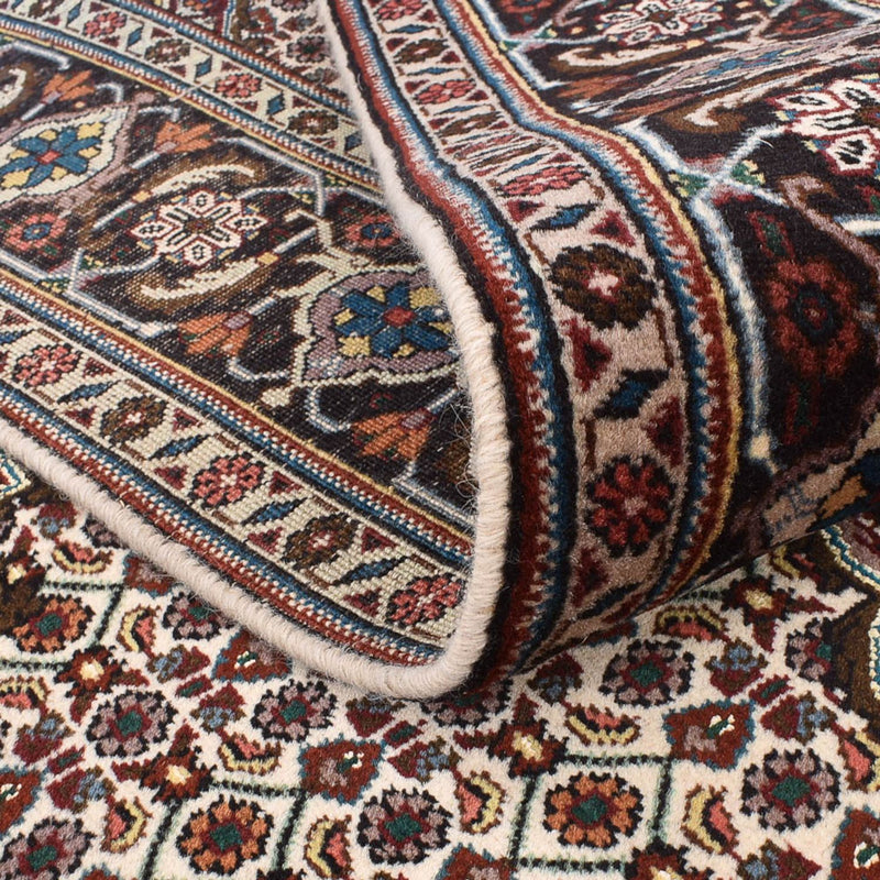 Persisk matta - Tabriz - Royal kvadrat  - 201 x 201 cm - ljusbrun