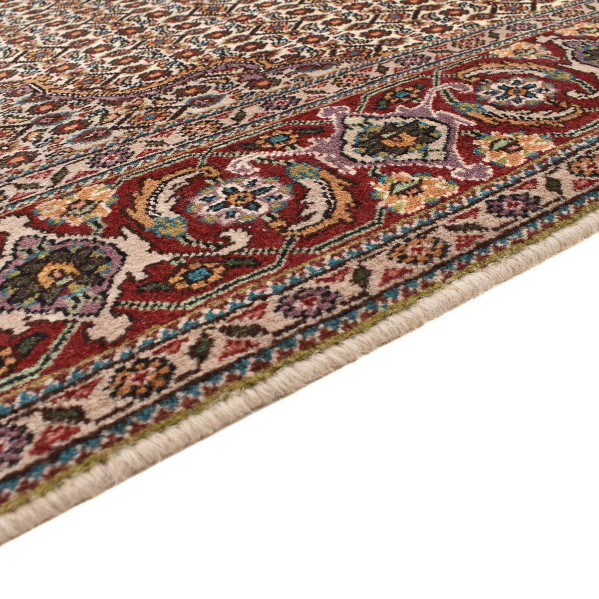 Persisk matta - Tabriz - Royal kvadrat  - 205 x 204 cm - ljusbrun