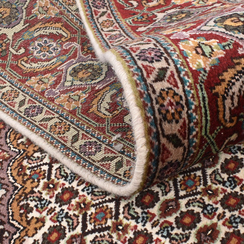 Persisk matta - Tabriz - Royal kvadrat  - 205 x 204 cm - ljusbrun