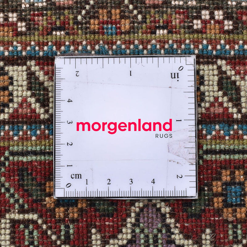 Persisk matta - Tabriz - Royal kvadrat  - 205 x 204 cm - ljusbrun