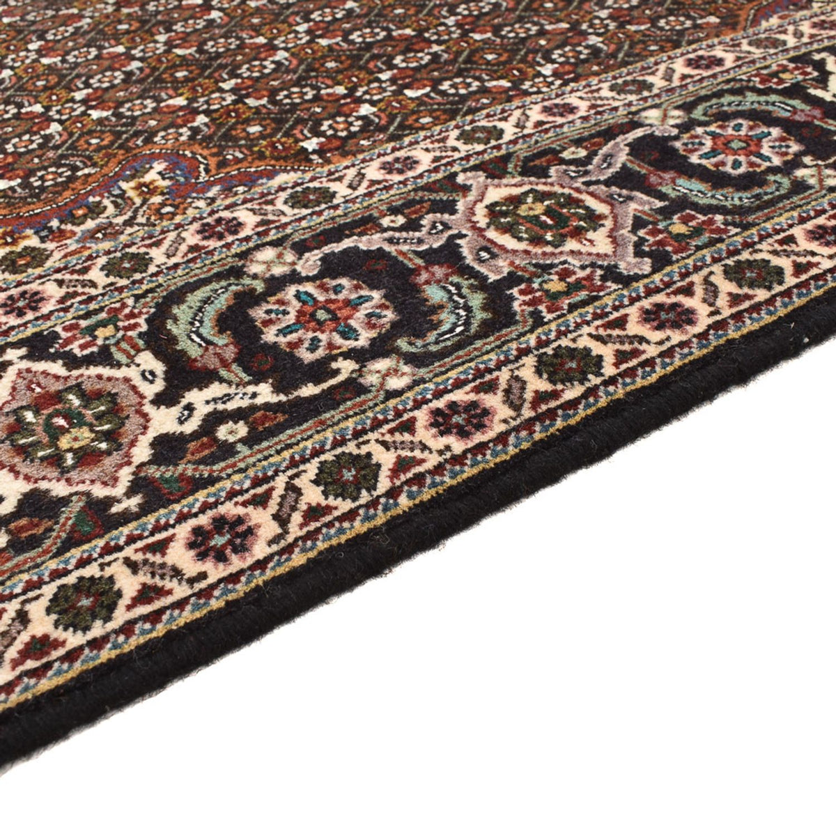 Persisk matta - Tabriz - Royal kvadrat  - 203 x 203 cm - brun