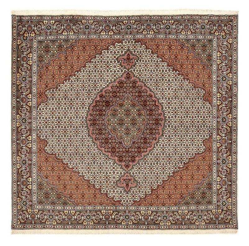 Persisk matta - Tabriz - Royal kvadrat  - 203 x 199 cm - flerfärgad