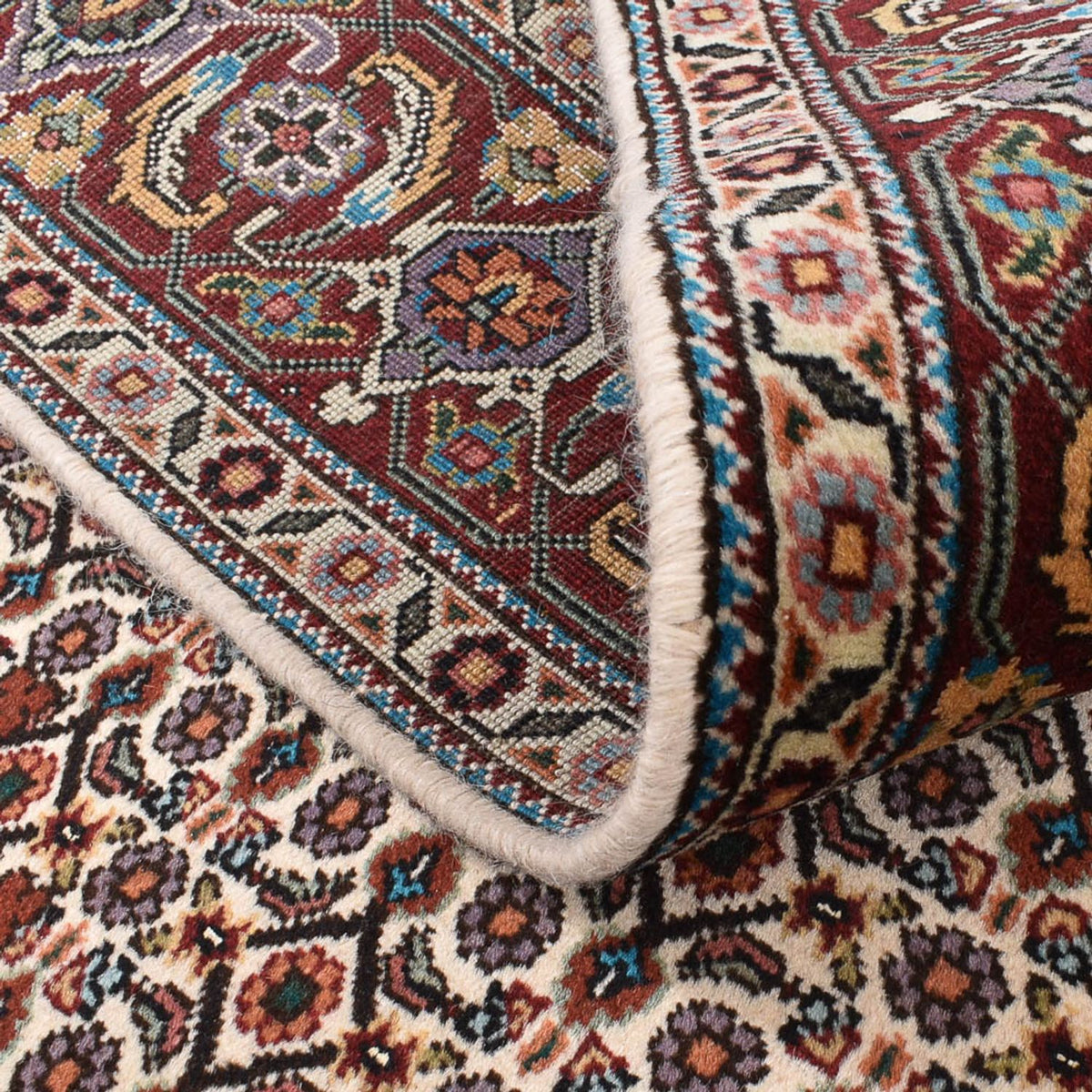 Persisk matta - Tabriz - Royal kvadrat  - 203 x 199 cm - flerfärgad