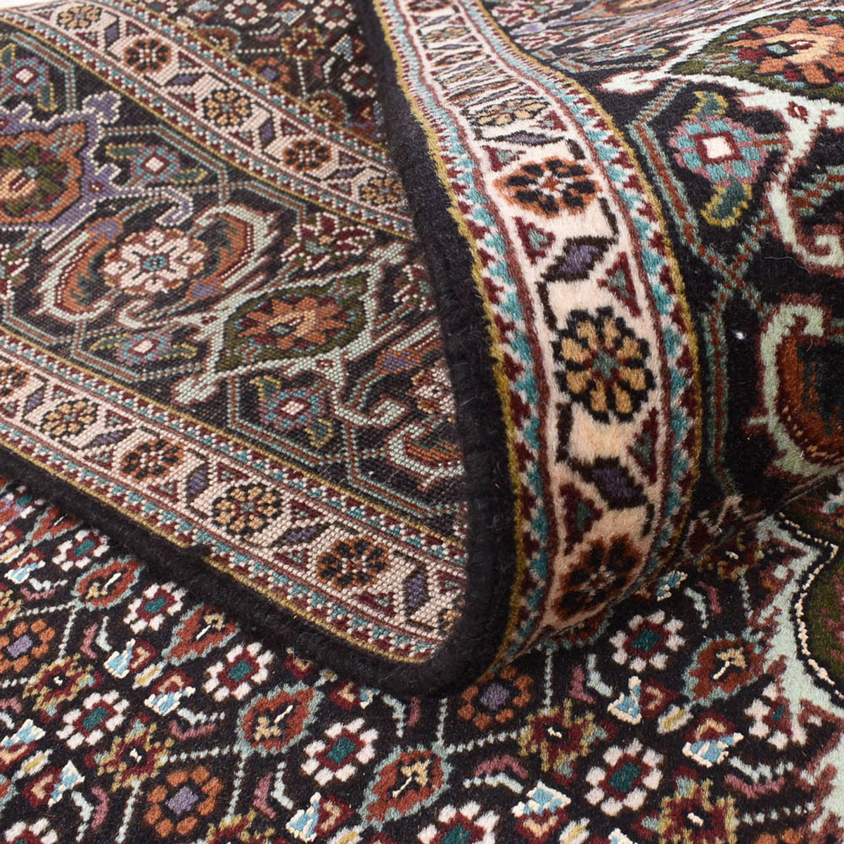 Persisk matta - Tabriz - Royal kvadrat  - 200 x 197 cm - brun