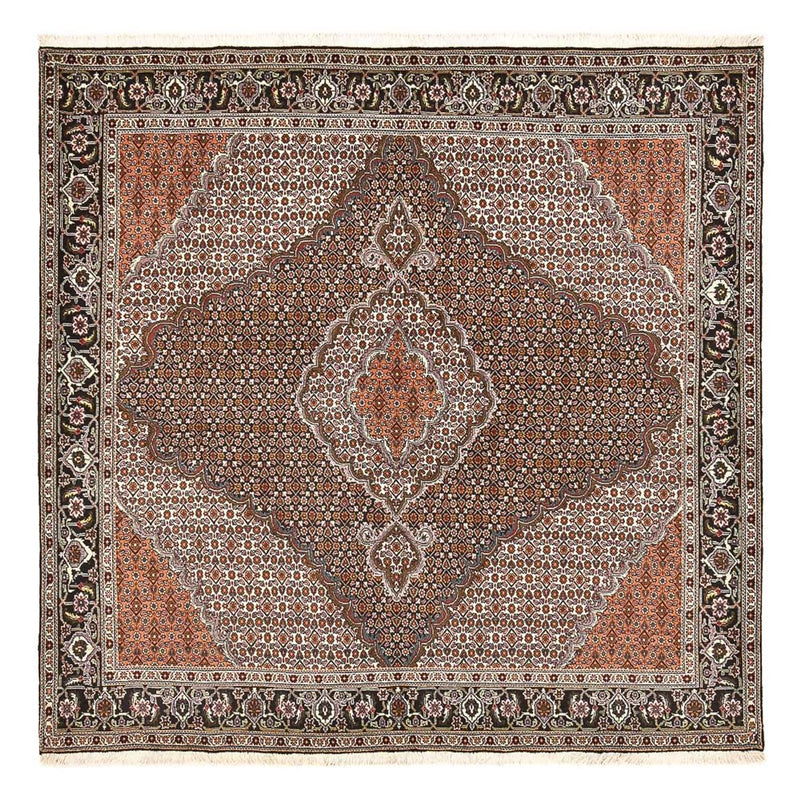 Persisk matta - Tabriz - Royal kvadrat  - 206 x 200 cm - brun