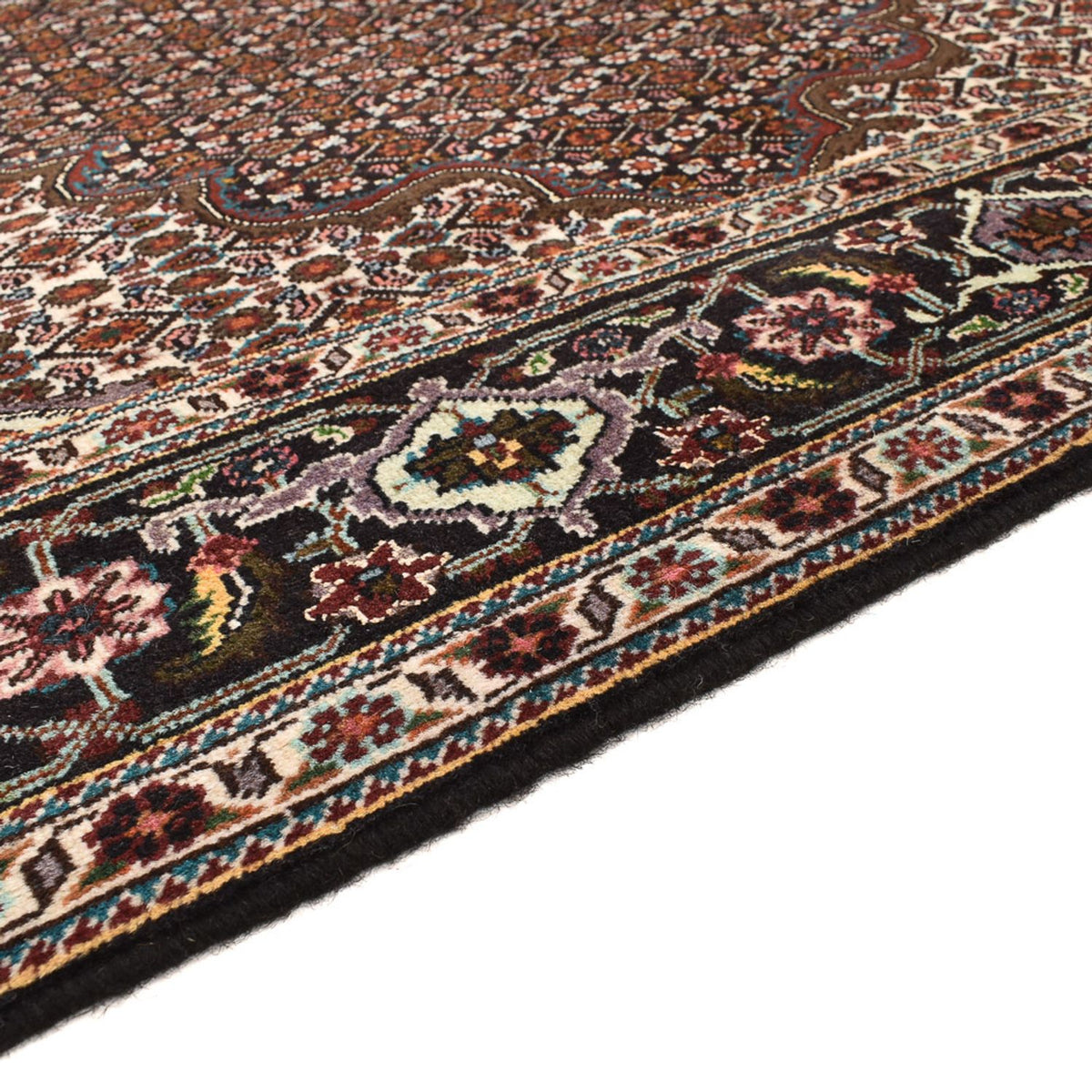 Persisk matta - Tabriz - Royal kvadrat  - 206 x 200 cm - brun