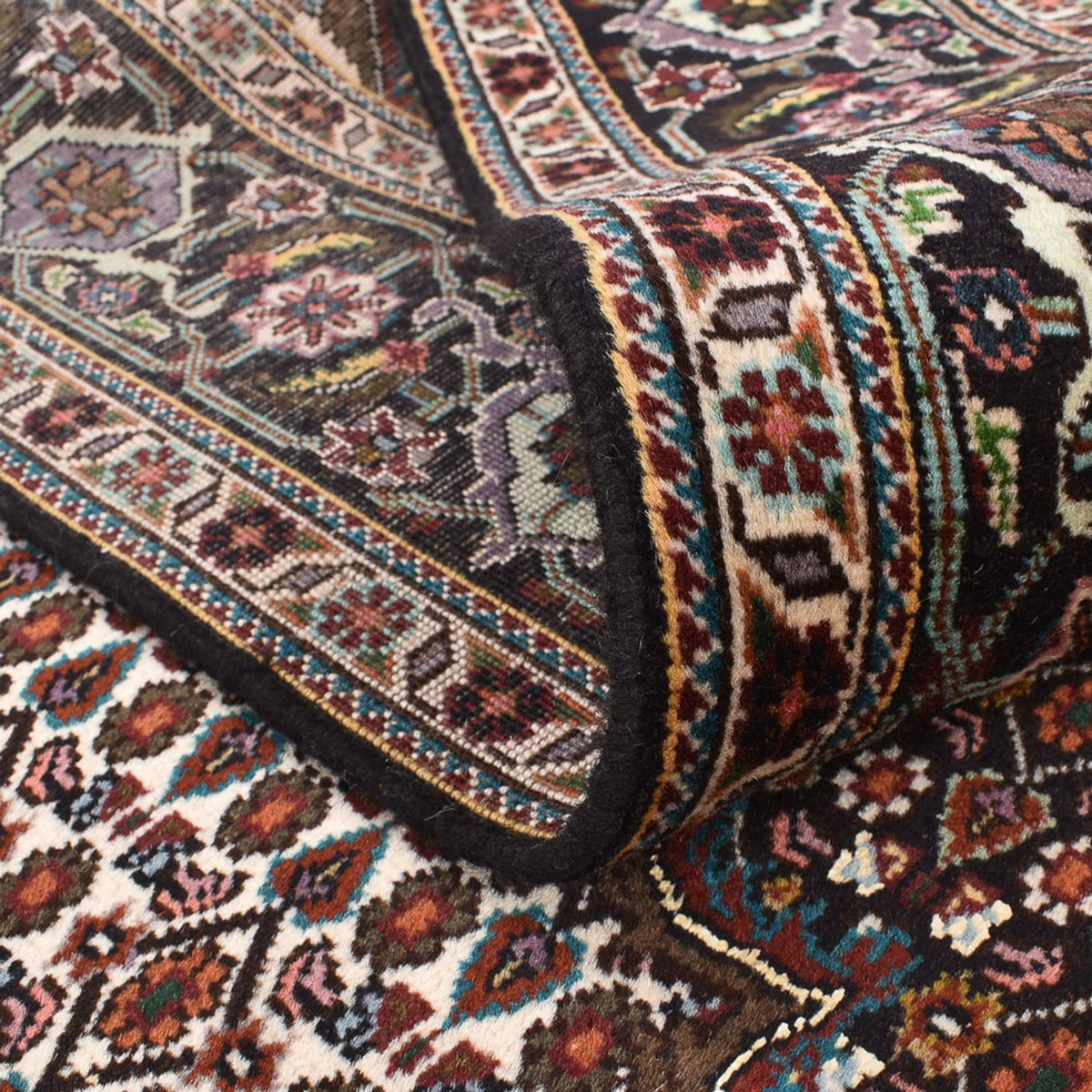 Persisk matta - Tabriz - Royal kvadrat  - 206 x 200 cm - brun