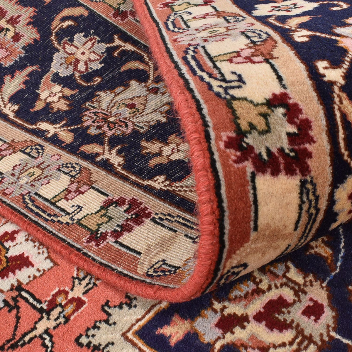 Persisk matta - Tabriz - Royal - 270 x 210 cm - ljusröd