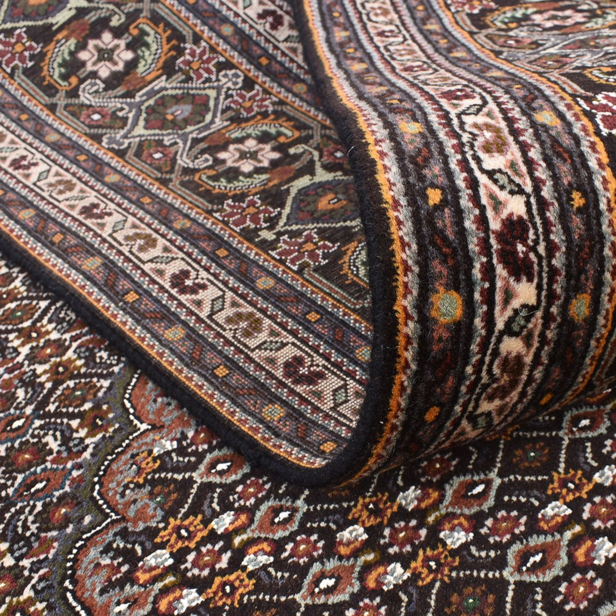 Persisk matta - Tabriz - Royal kvadrat  - 212 x 198 cm - brun