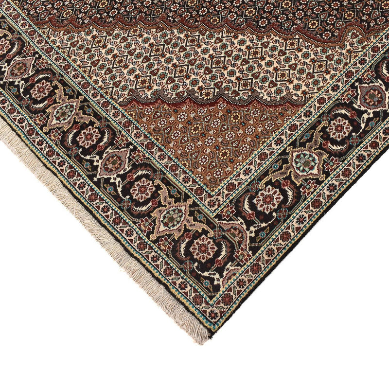 Persisk matta - Tabriz - Royal kvadrat  - 204 x 200 cm - brun