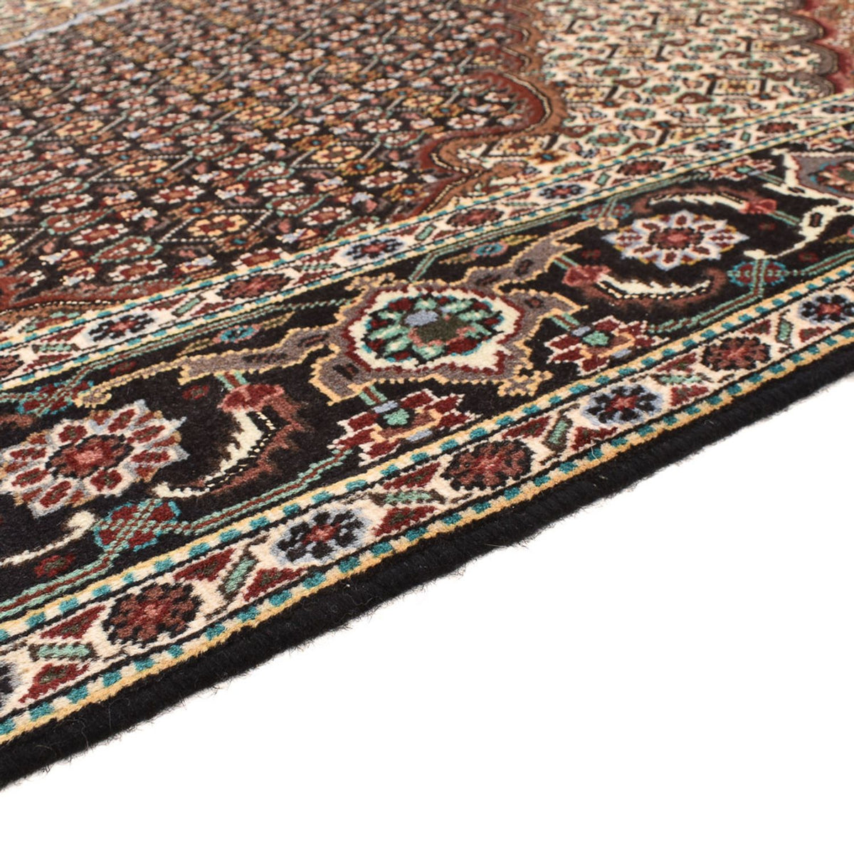 Persisk matta - Tabriz - Royal kvadrat  - 204 x 200 cm - brun