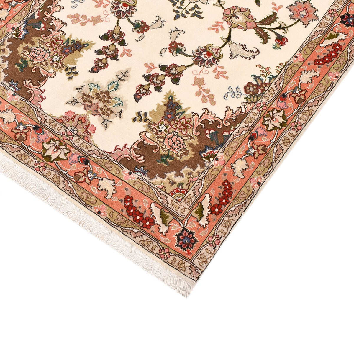 Runner Persisk matta - Tabriz - Royal - 205 x 82 cm - flerfärgad