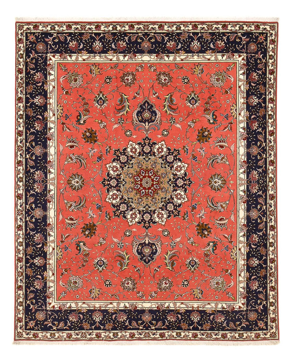 Persisk matta - Tabriz - Royal - 300 x 245 cm - röd