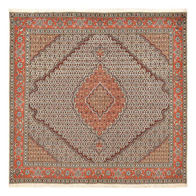 Persisk matta - Tabriz - Royal kvadrat  - 200 x 200 cm - sand