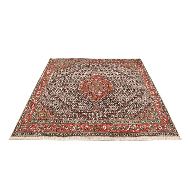 Persisk matta - Tabriz - Royal kvadrat  - 200 x 200 cm - sand