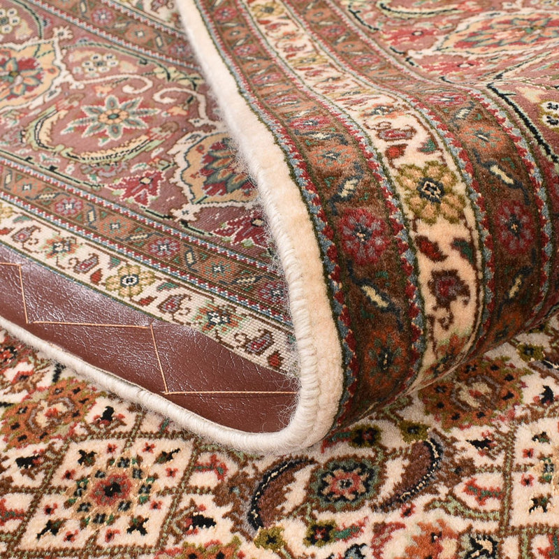 Persisk matta - Tabriz - Royal kvadrat  - 200 x 199 cm - mörk beige