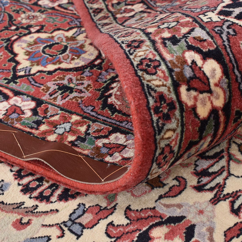 Persisk matta - Bijar - 382 x 298 cm - ljus mocca