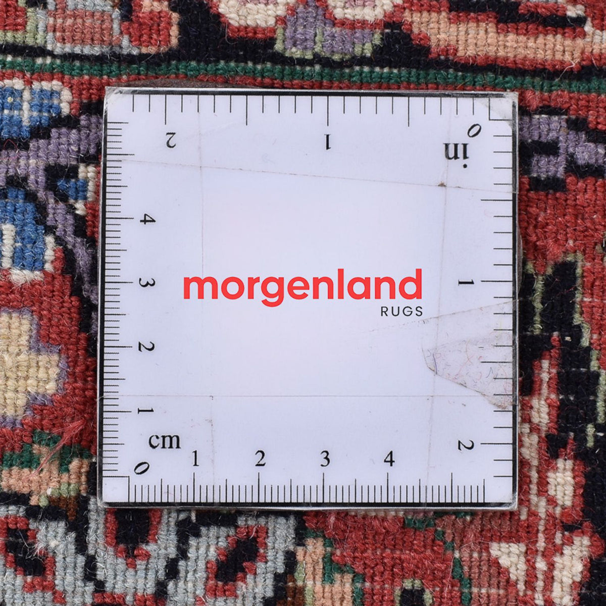 Persisk matta - Bijar - 382 x 298 cm - ljus mocca