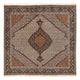 Persisk matta - Tabriz - Royal kvadrat  - 200 x 197 cm - ljusbrun