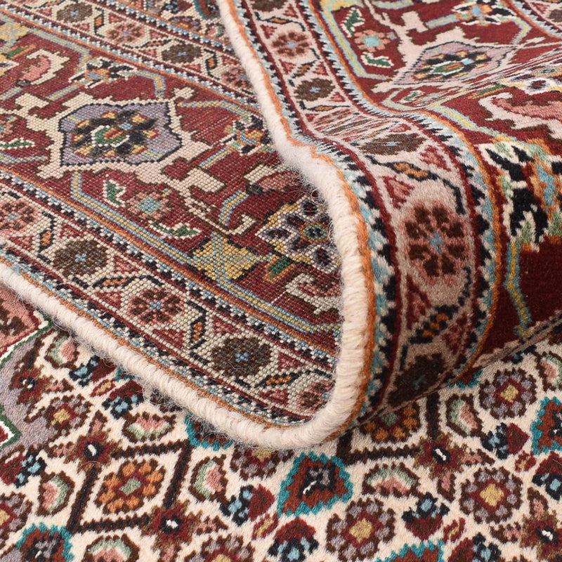 Persisk matta - Tabriz - Royal kvadrat  - 202 x 198 cm - ljusbrun