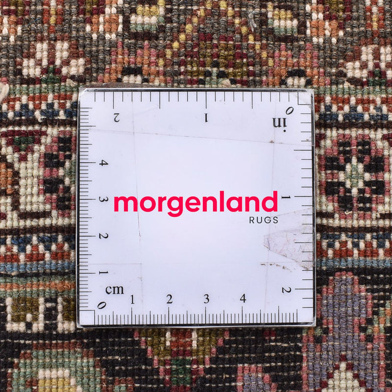 Persisk matta - Tabriz - Royal kvadrat  - 198 x 194 cm - ljusbrun