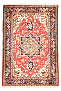 Persisk matta - Tabriz - 148 x 103 cm - röd