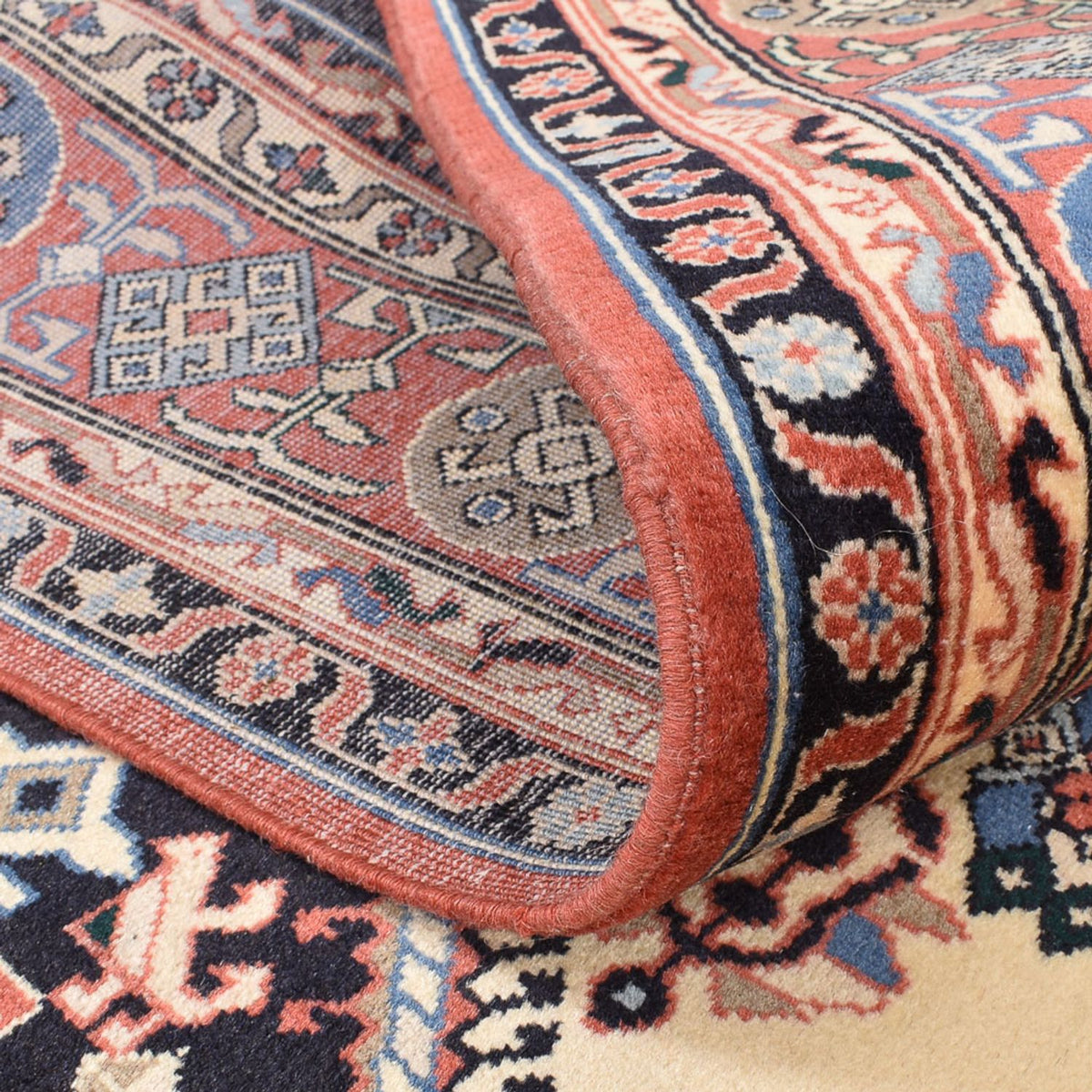 Persisk matta - Nomadic - 249 x 197 cm - mörkblå