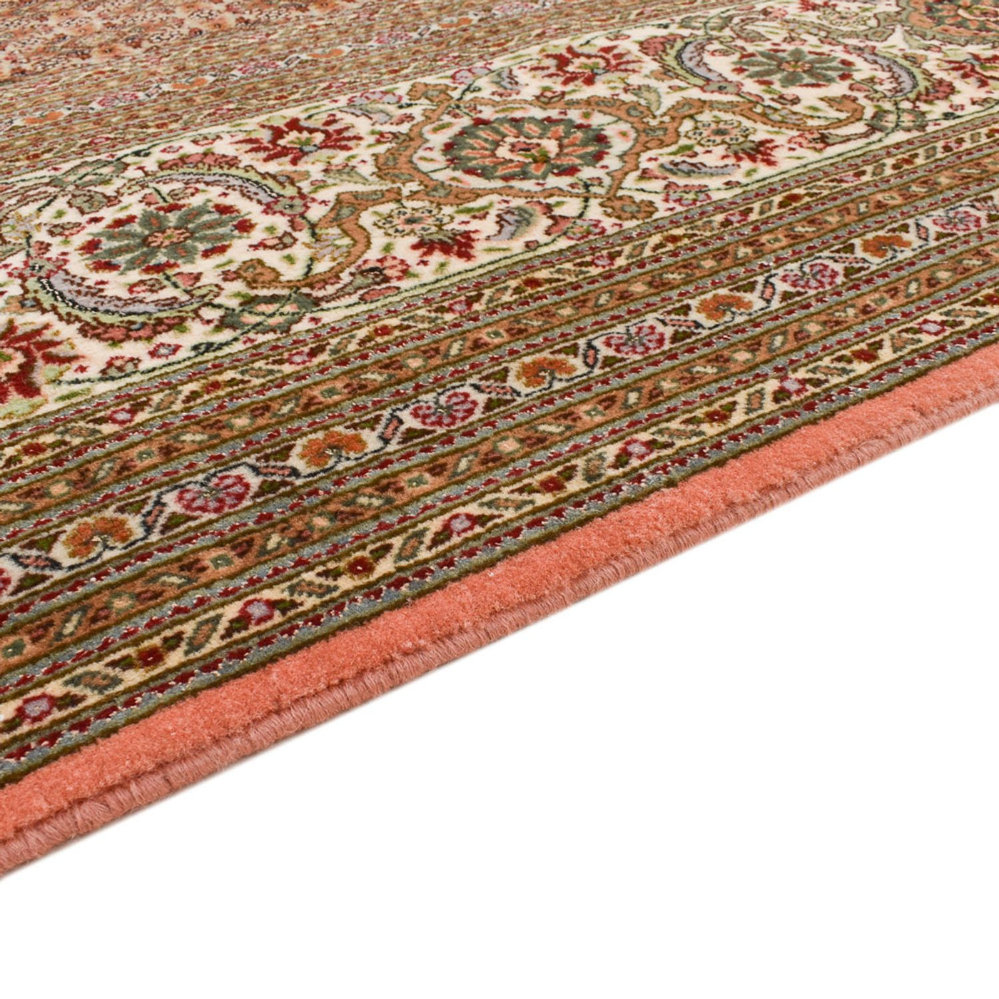 Persisk matta - Tabriz - Royal - 390 x 250 cm - ljusröd