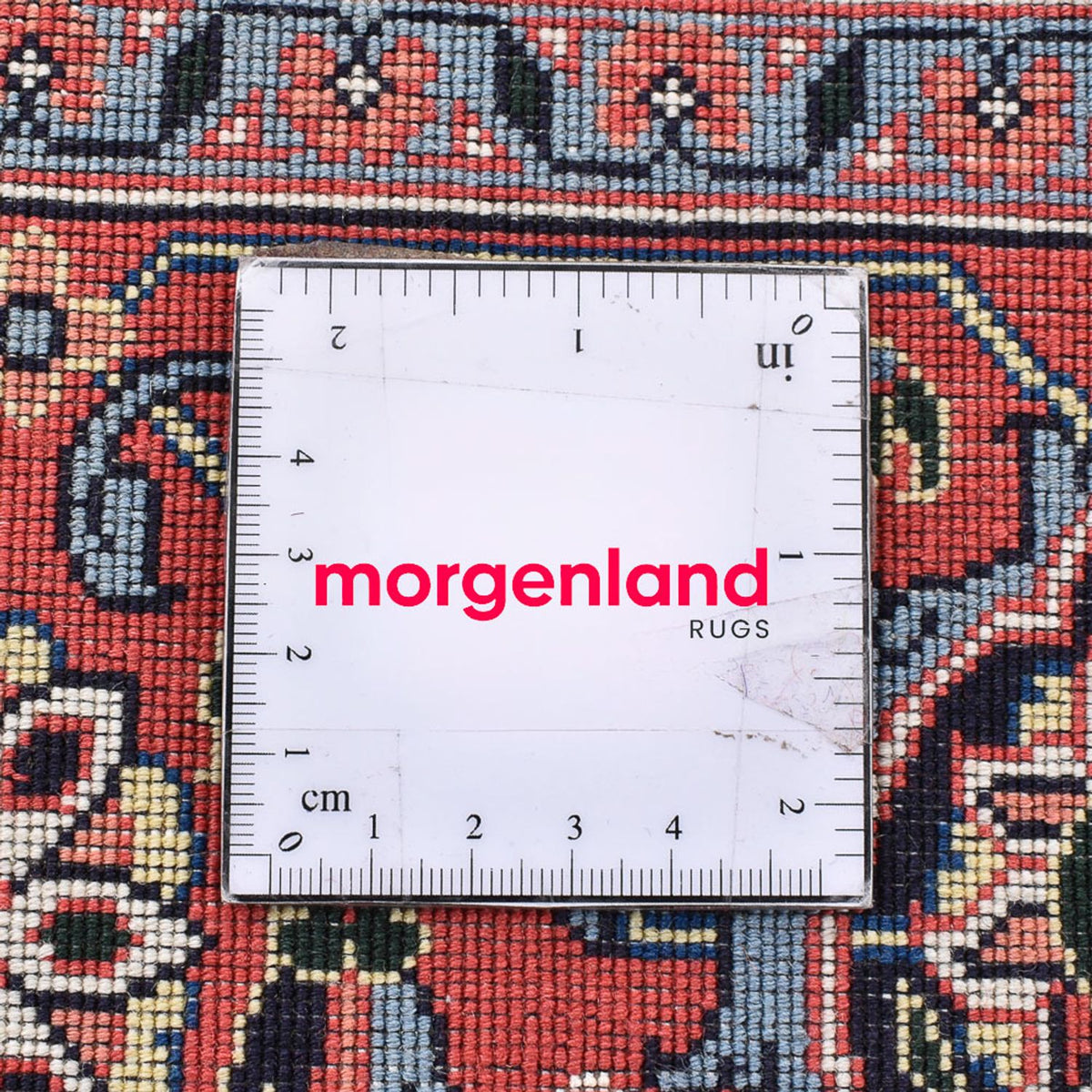 Persisk matta - Tabriz - Royal kvadrat  - 210 x 200 cm - ljusröd