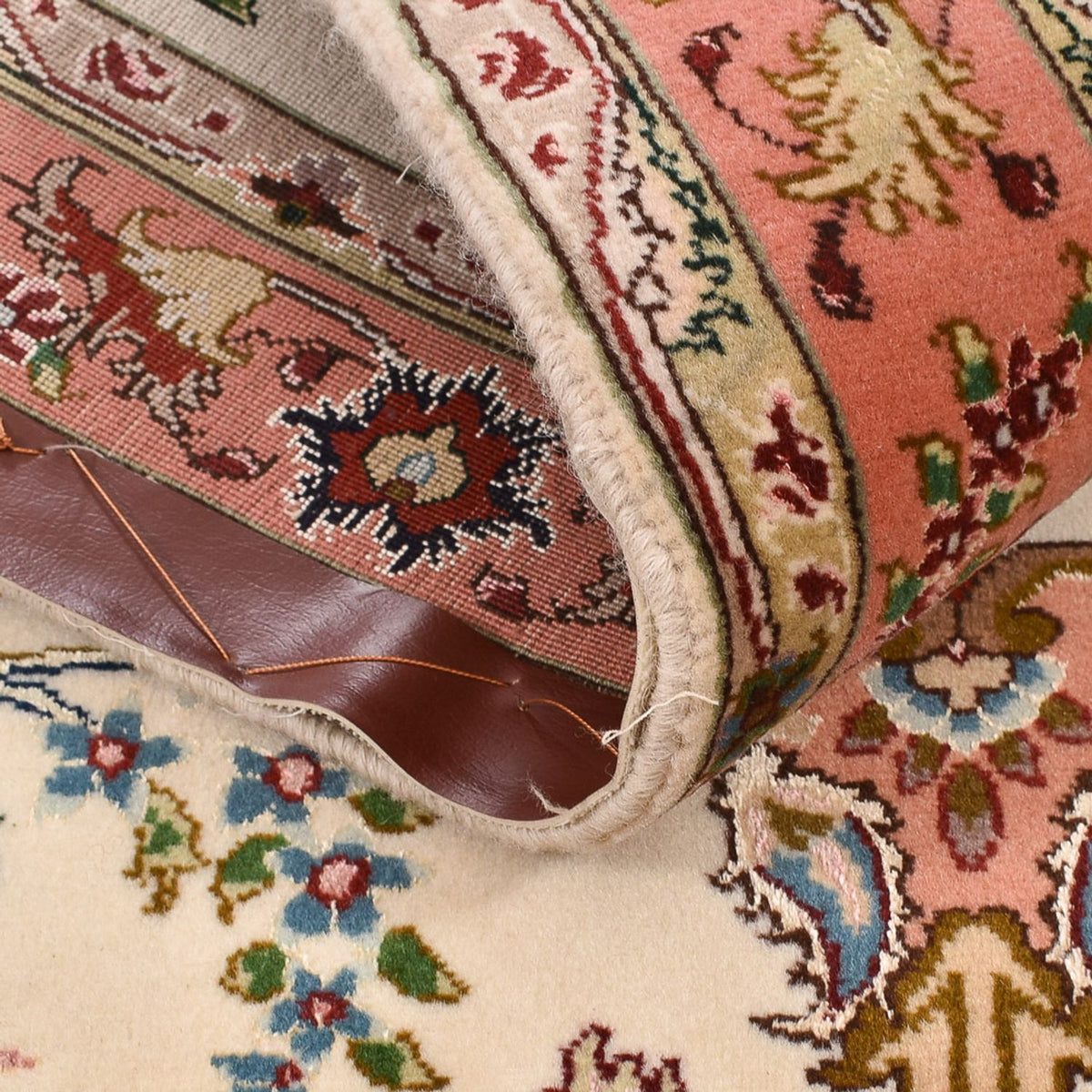 Runner Persisk matta - Tabriz - Royal - 203 x 81 cm - grädde